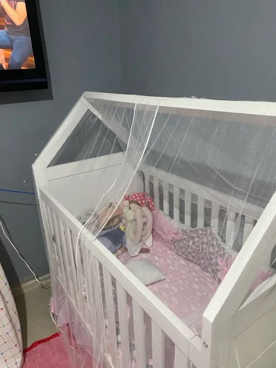 Berço + mosquiteiro  - Foto 2