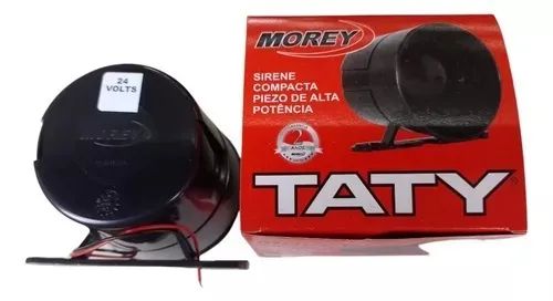 Sirene Para Alarme De Incêndio Mod Taty Morey