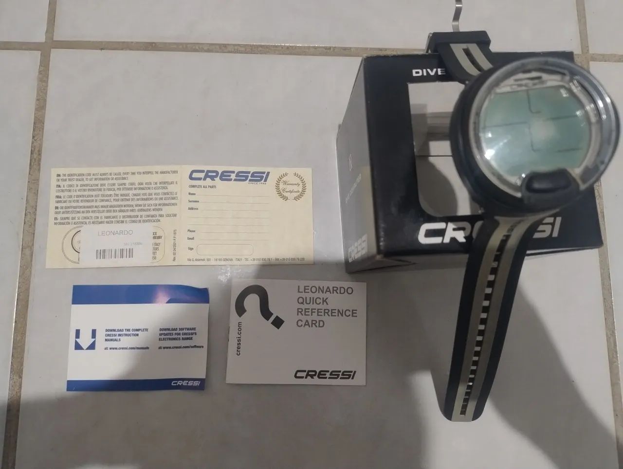 Computador de Mergulho Cressi Leonardo