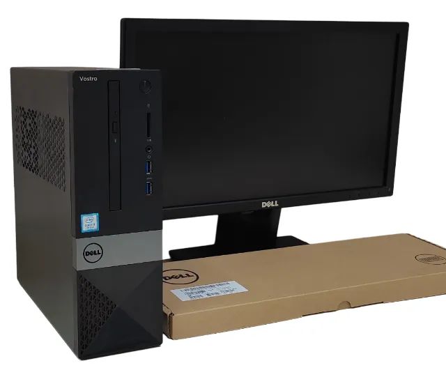 Desktop Dell Vostro 3268 (I3 7ª, SSD de 240Gb, 8GB de Ram) + Monitor ...