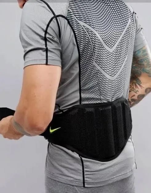 Cinto de academia Crossfit para agachamento coluna Nike com reforço USA - Foto 4