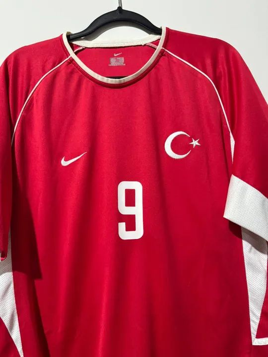 Camisa Turquia 2003 Hakan Sukur 9 Original - Foto 5