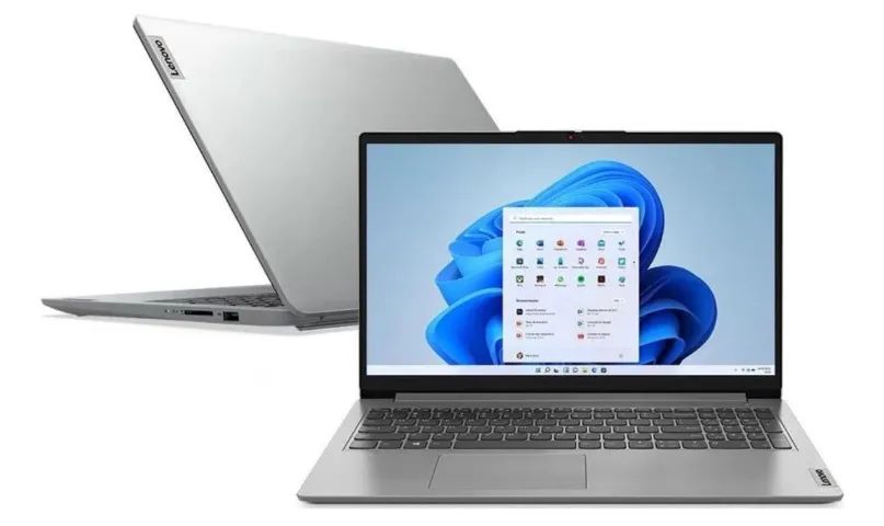 Notebook Lenovo IdeaPad 1 15IAU7 Intel Core I5-1235U 8GB 512GB Tela HD 15.6"Antirreflexo - Foto 5