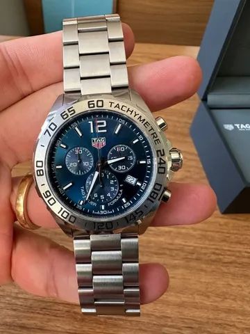 Rel gio TAG Heuer F1 Chrono Blue CAZ101k Acess rios Calhau