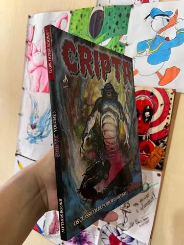 Cripta editora mythos os clássicos de horror em ótimo estado - Foto 3
