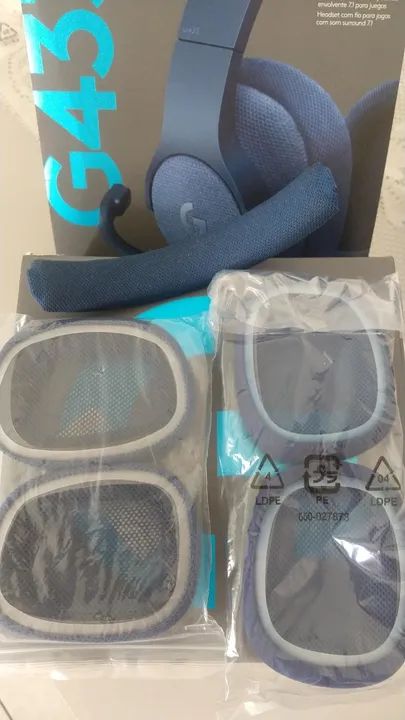 Logitech G433 - kit de almofadas - Foto 2