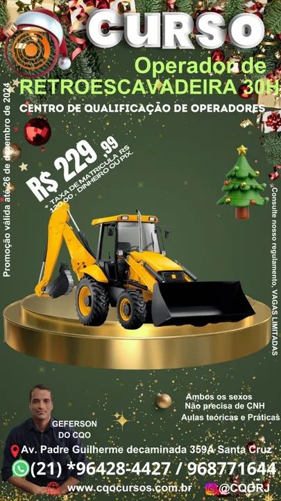 Curso Operador de Máquinas Pesadas 40h - 5x Sem Juros - Foto 4