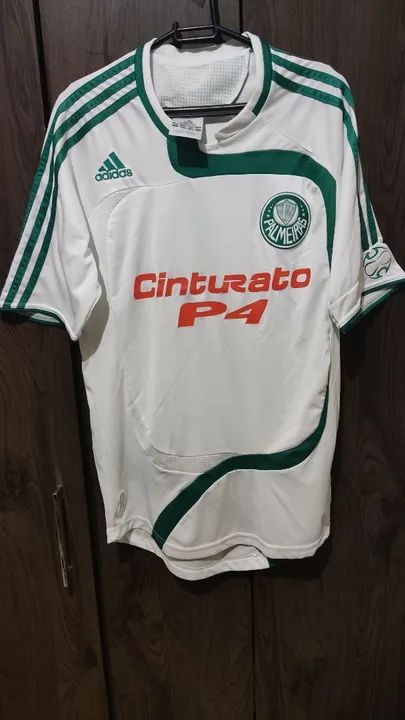 CAMISA DO PALMEIRAS ADIDAS ANTIGA ANO 2007 ORIGINAL ADIDAS TAMANHO PP ADULTO