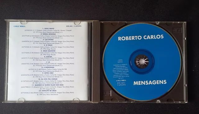 Cd Roberto Carlos Mensagens  ( Mídia e encarte em excelente estado/sem marcas) - Foto 3