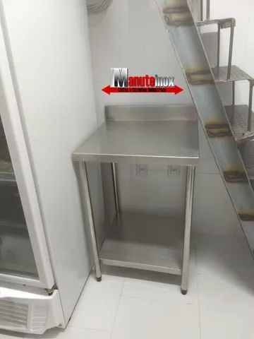 Mesa inoxidável bancada inox - Foto 2