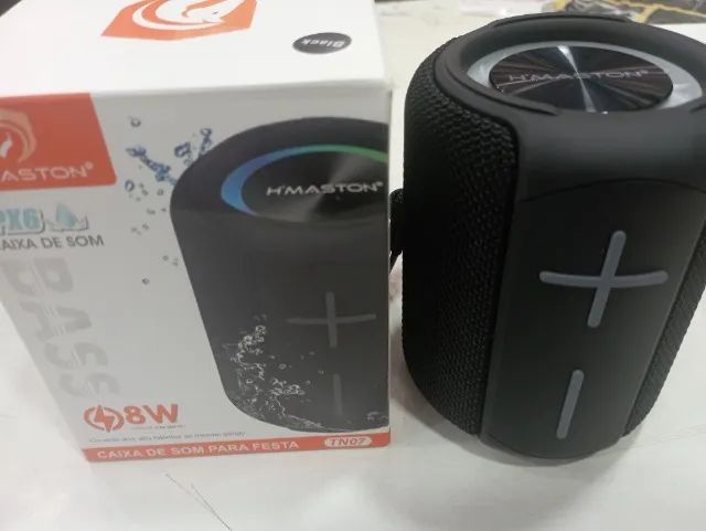 Caixa de som Bluetooth Tn 07 Hmaston 8watts - Foto 5