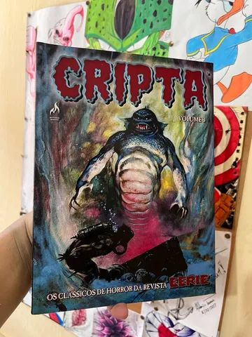 Cripta editora mythos os clássicos de horror em ótimo estado