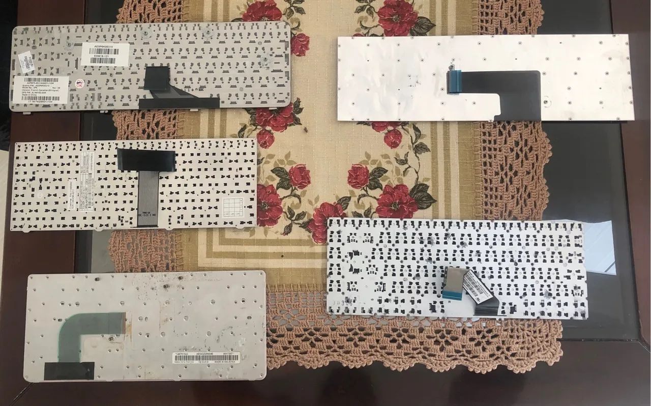 Kit Teclado de Notebooks para retirar peças  - Foto 2