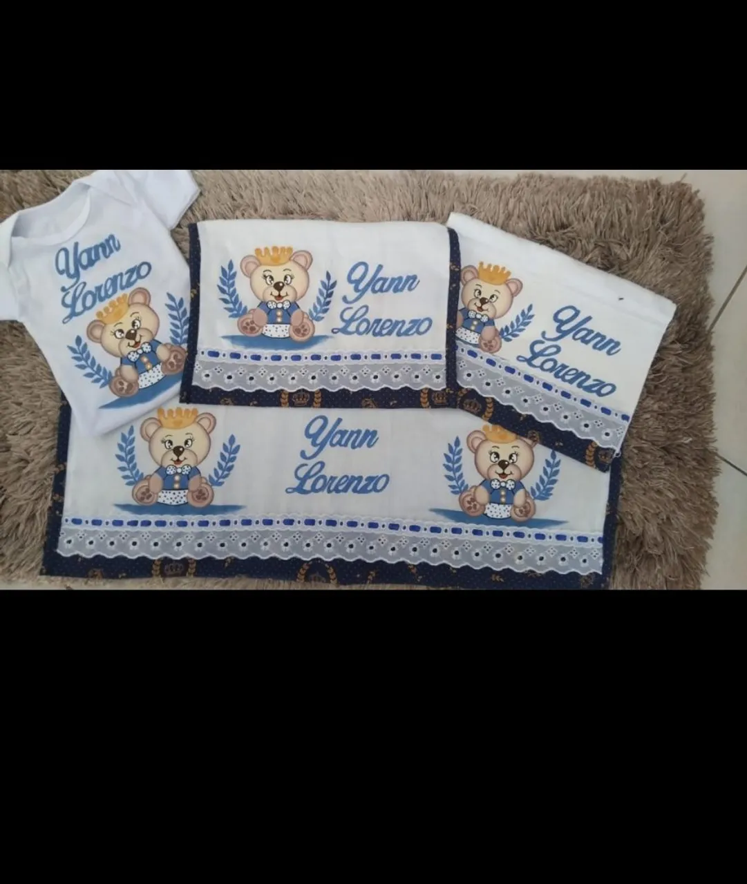 Kit Roupa Bebê Menino