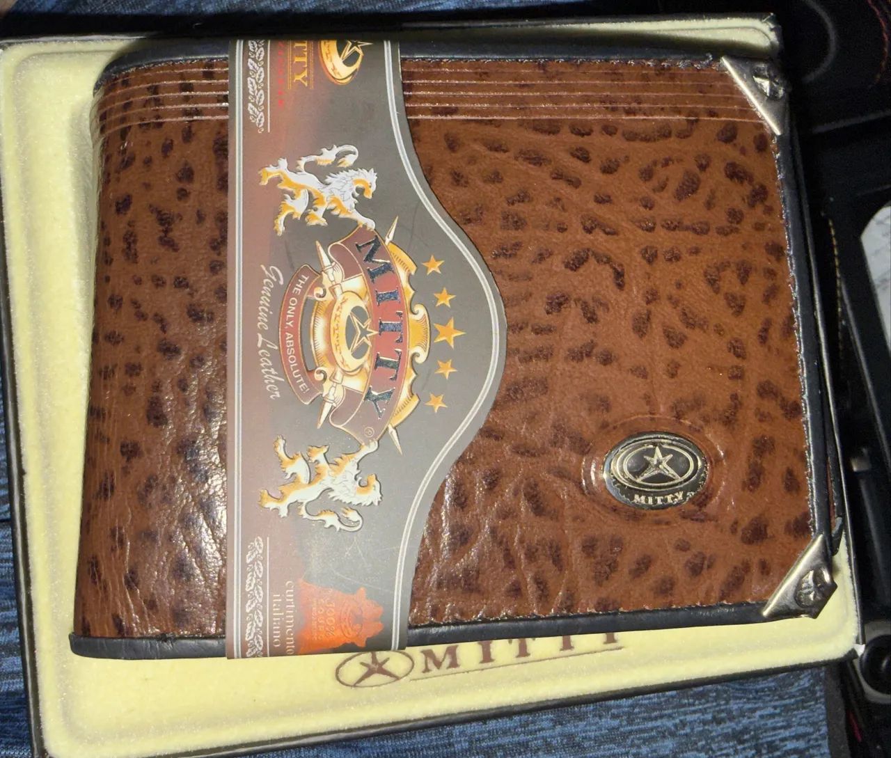 Carteira masculina da Mitty marrom