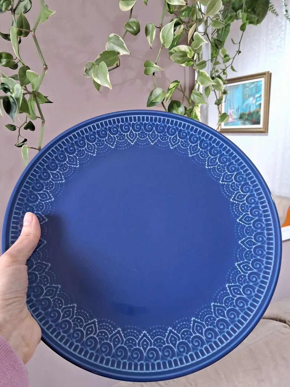 Pratos Porto Brasil azul
