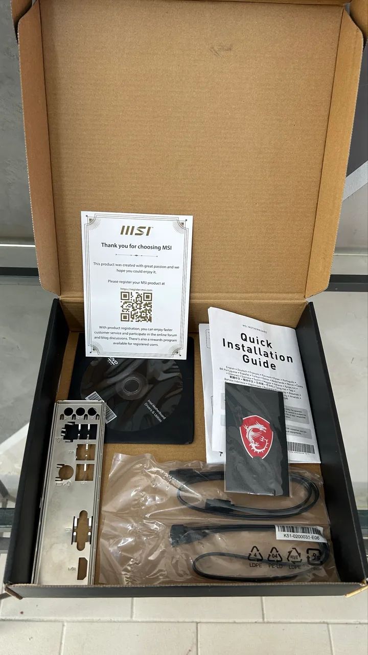 CPU Intel Core i5 10400F / MSI B560M-A PRO Kit Upgrade MSI B560M-A PRO + Intel Core i5 10400F