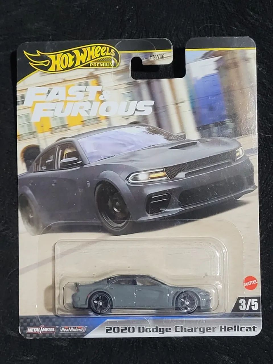 Hot Wheels Premium 2020 Dodge Charger Hellcat Fast Furious Velozes Furiosos Miniatura 1/64