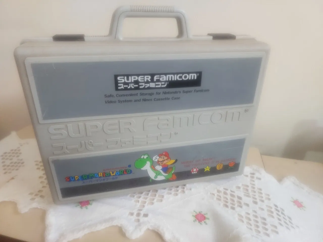 Super famicon  japonês com maleta