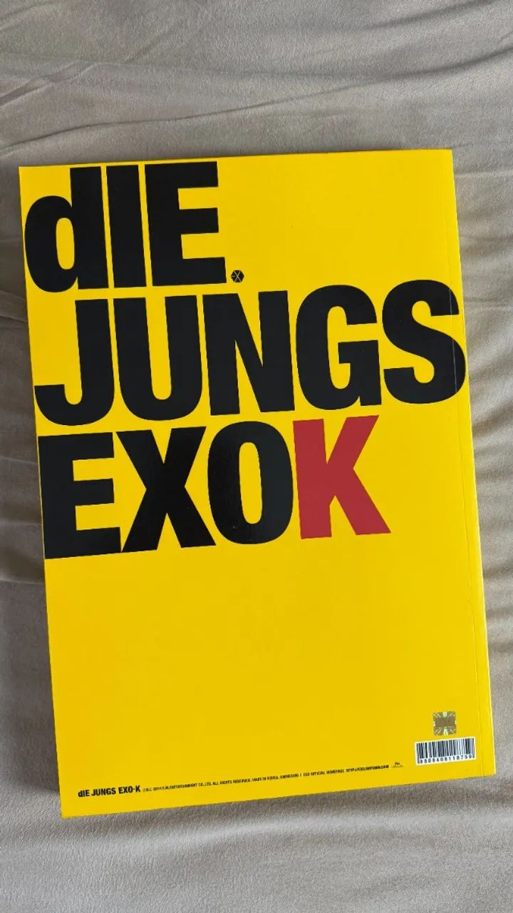 EXO DIE JUNGS - Photobook + DVD - CDs, DVDs etc - Velha, Blumenau