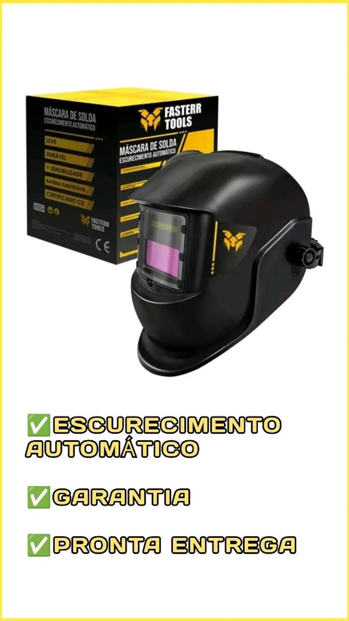 MASCARA DE SOLDA AUTOMÁTICA  - Foto 2
