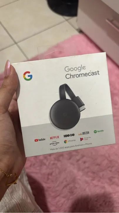 Google Chromecast Novo