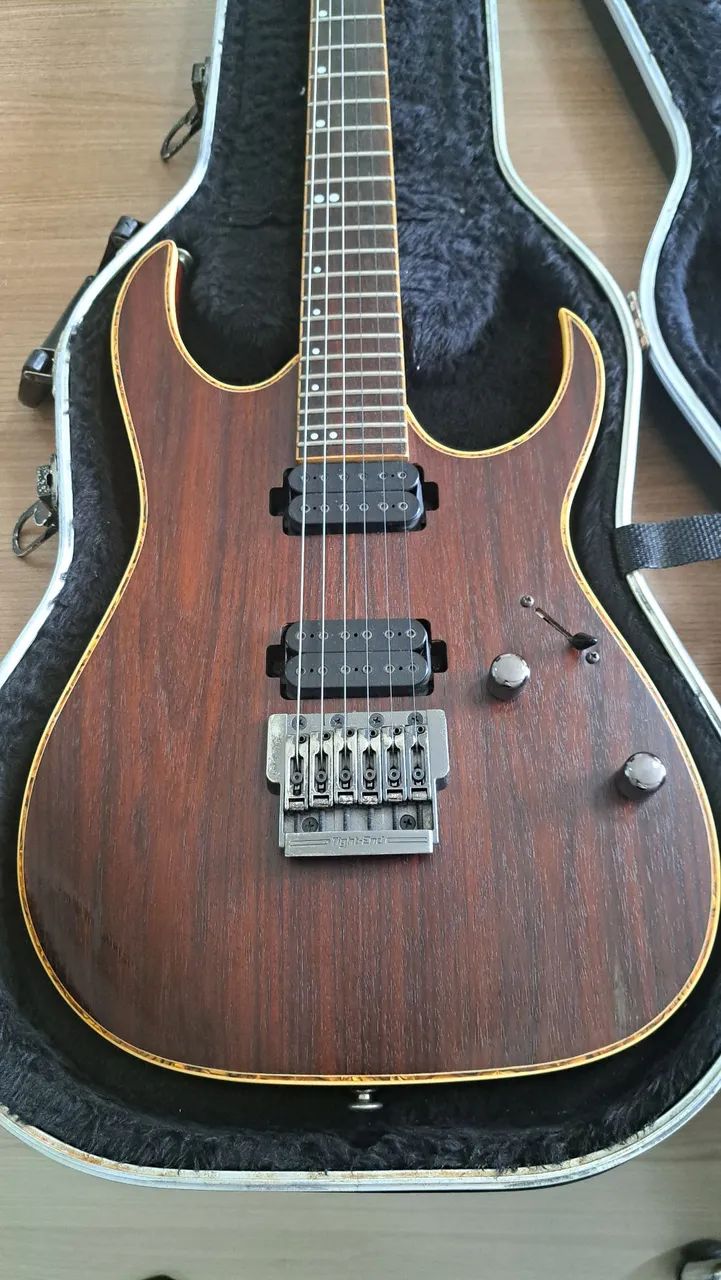 Guitarra Ibanez Premium RG721RW - case SKB - Foto 2