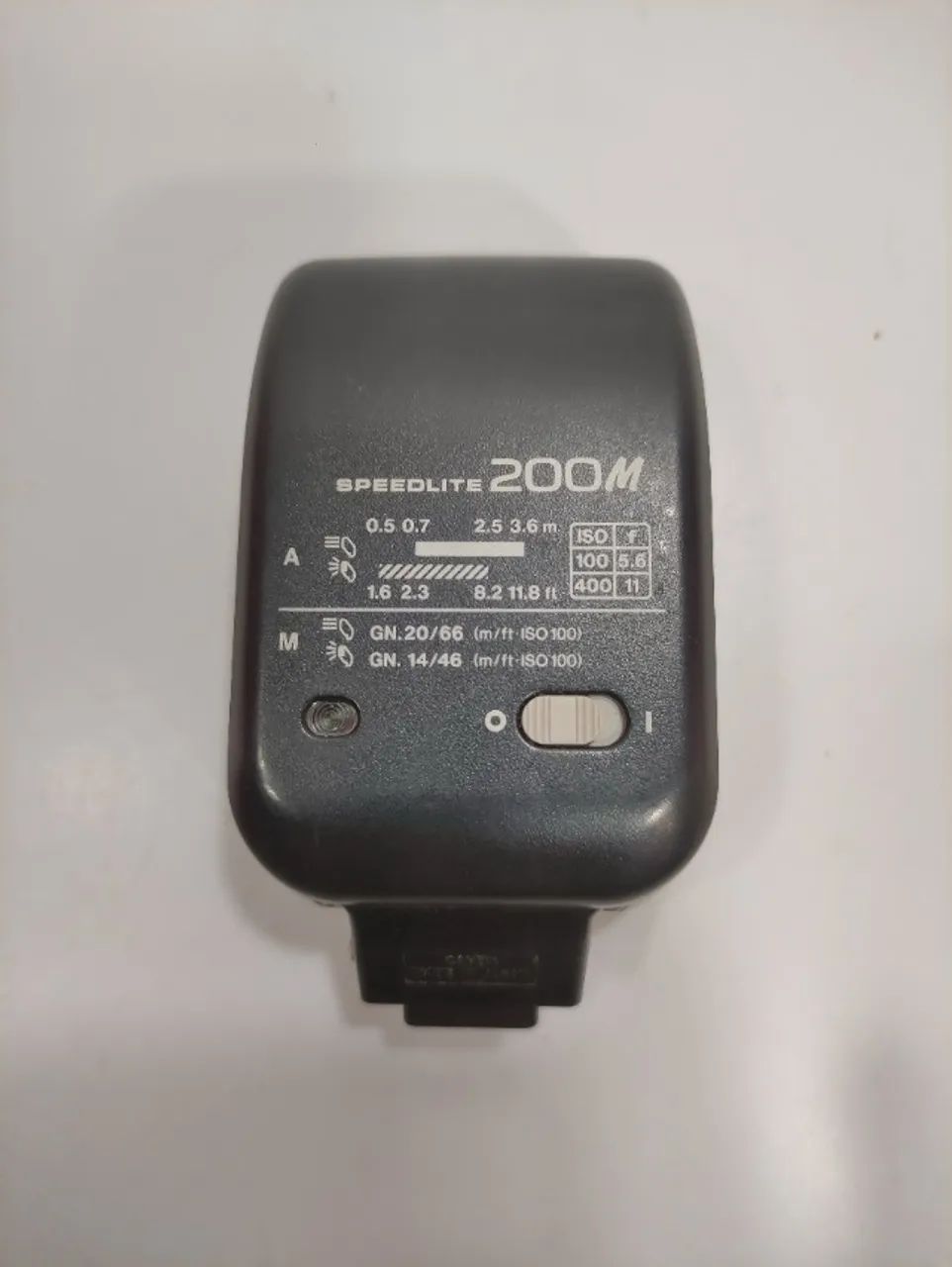 Flash Canon Speedlite 200m Funciona Ok Jqa Preto (Usado) - Foto 3