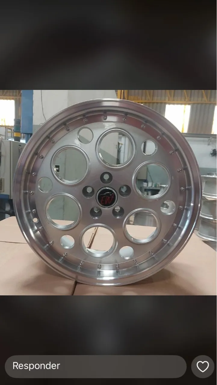 Rodas de liga leve 17 polegadas