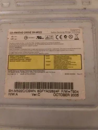 Drive DVD RW IDE Samsung - Foto 2