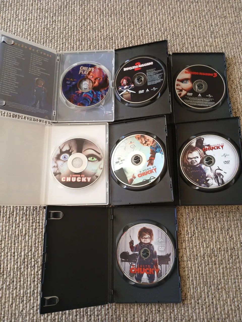 Coleção de DVDs Chucky - Brinquedo Assassino - Completa  - Original  - Foto 3