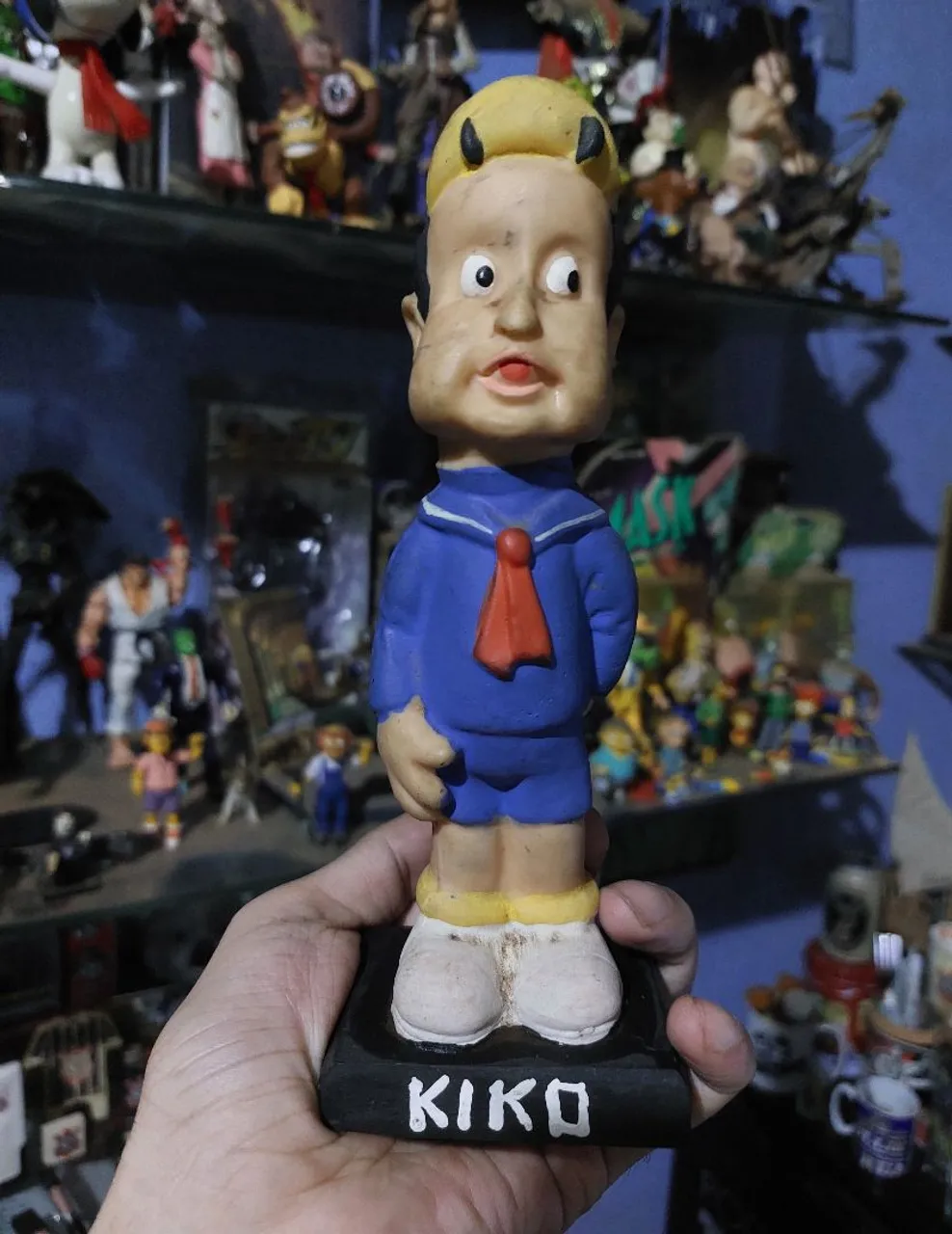 Boneco Kiko - Figurinha Colecionável resina usado