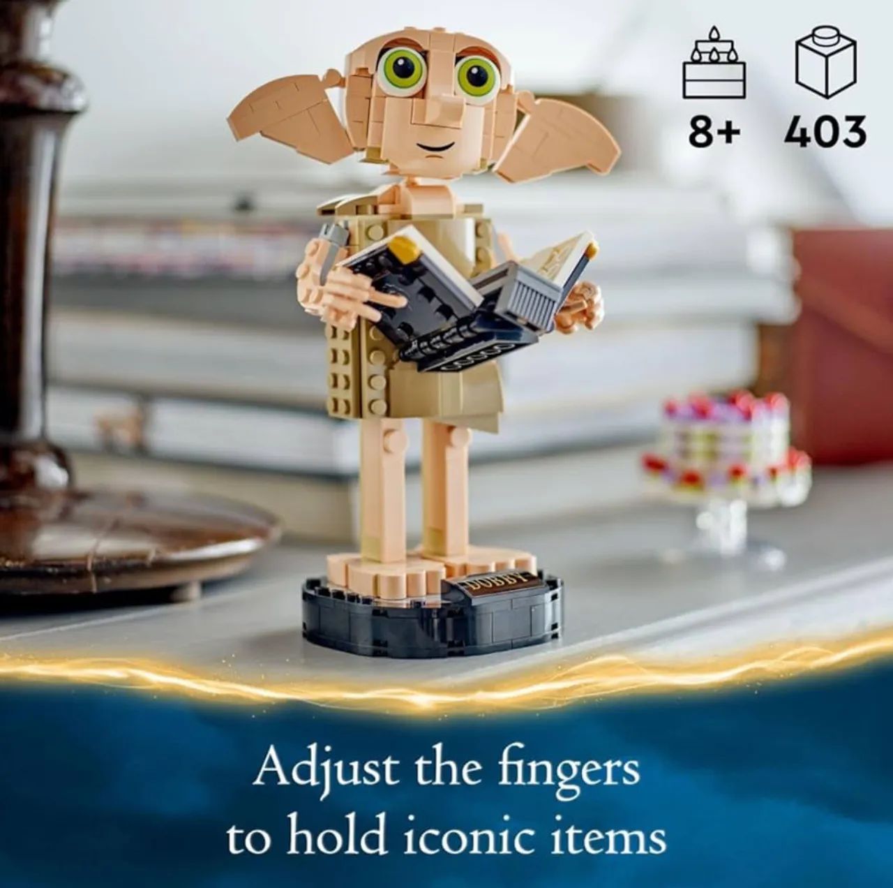 LEGO Harry Potter - Dobby, o Elfo Doméstico (76421) | USADO - Foto 5
