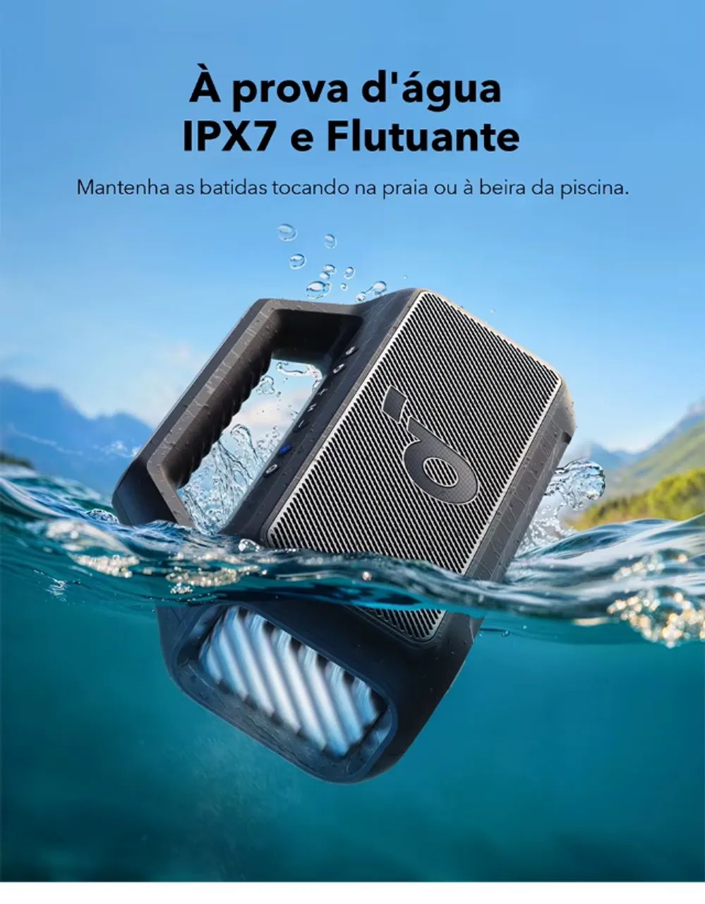 Caixa de Som Anker Soundcore Motion Boom 2 Nova - Foto 4