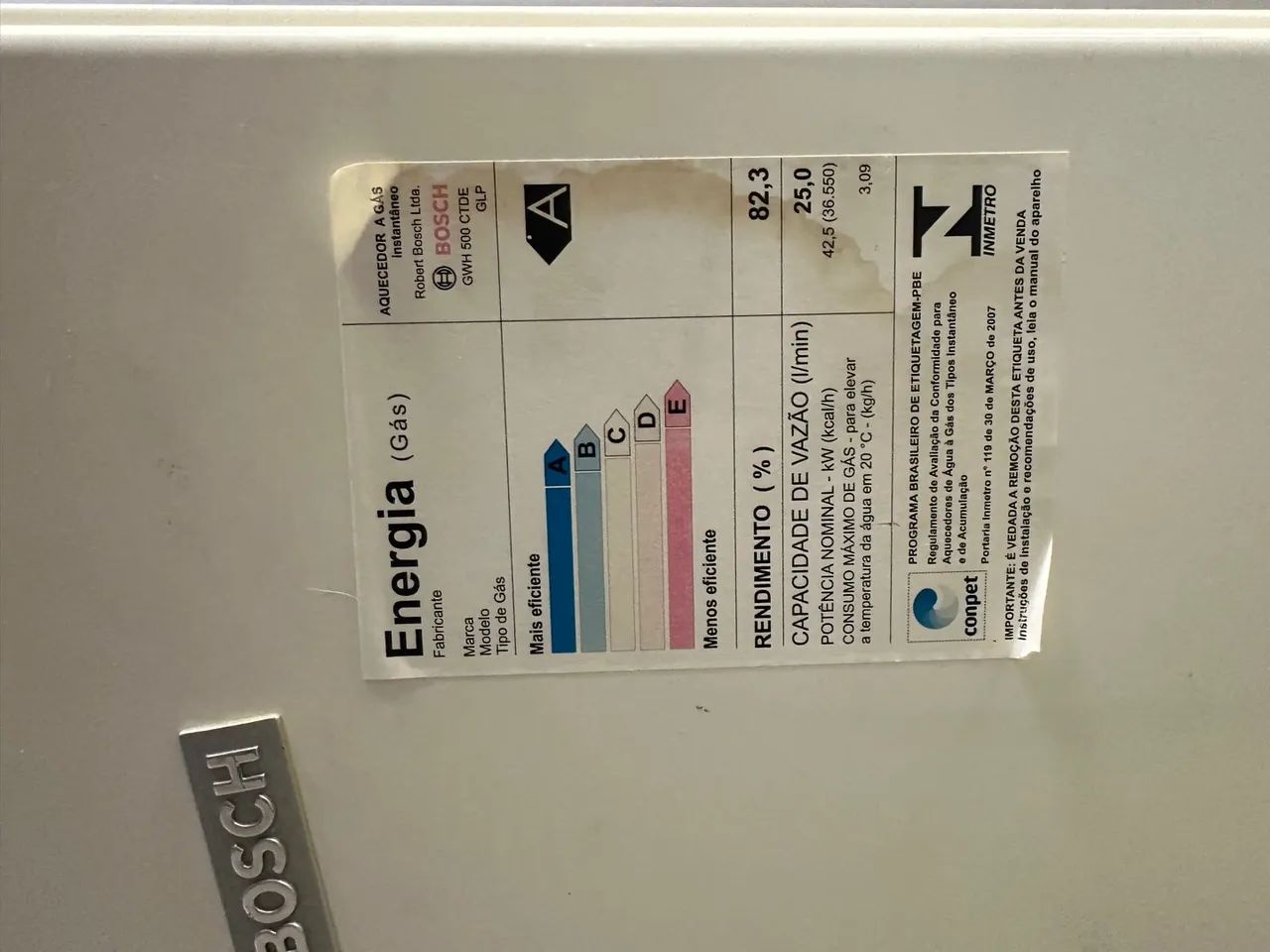 Aquecedor de água a gás Bosch - Foto 3