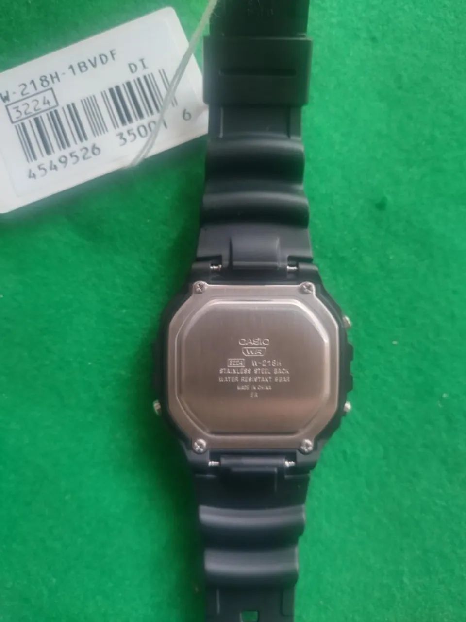 Relógio digital pulso Casio W-218H-1BV - Preto  - Foto 6