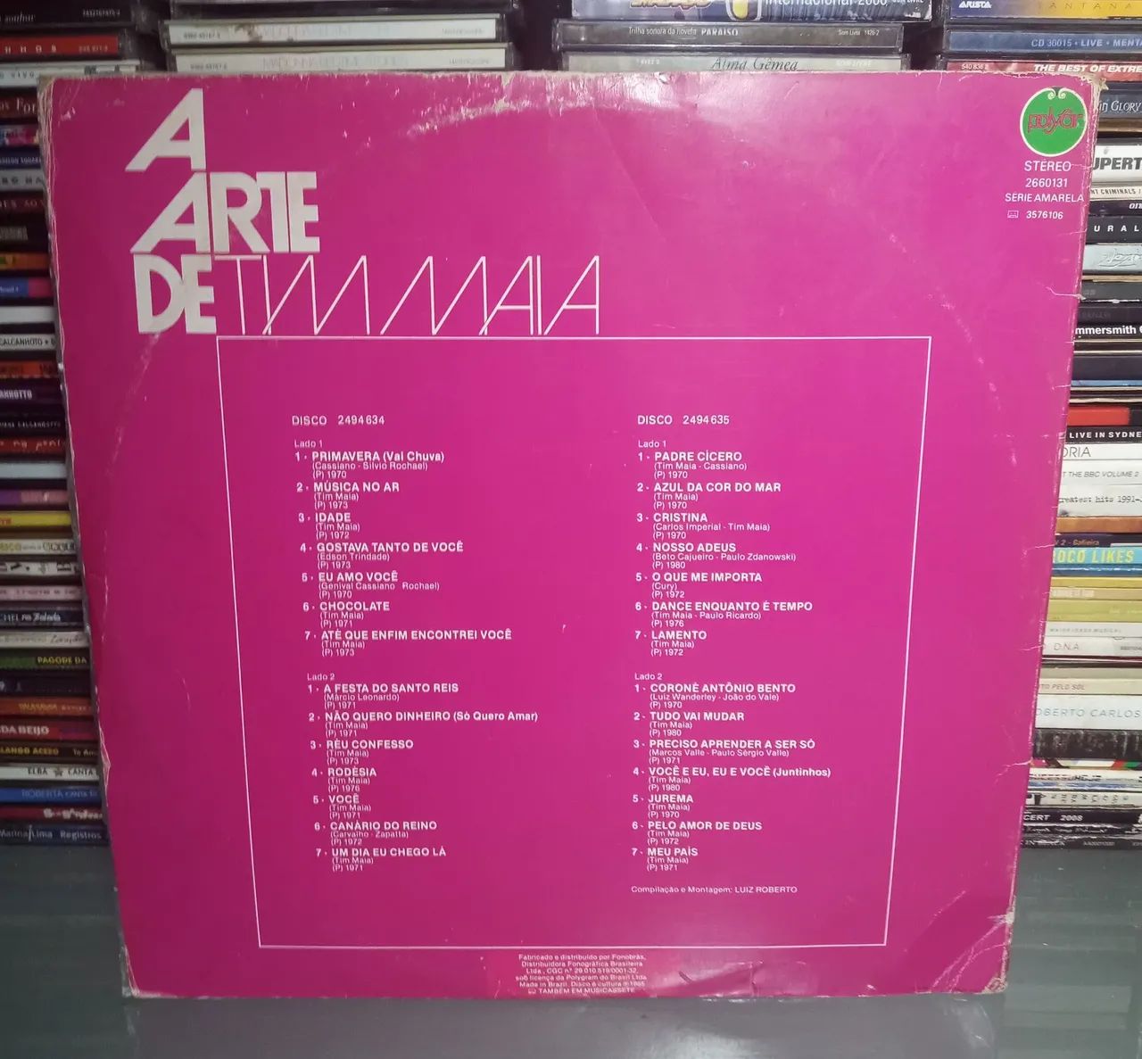 LP Vinil - A Arte de Tim Maia Duplo - Foto 2