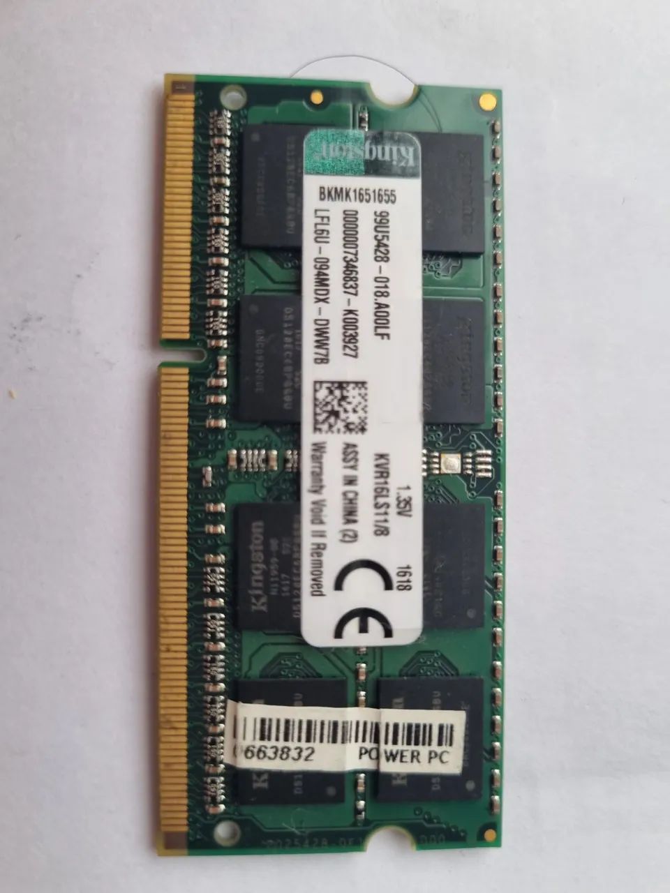 Memworia DDR4 8GB Kingston64842095549058121