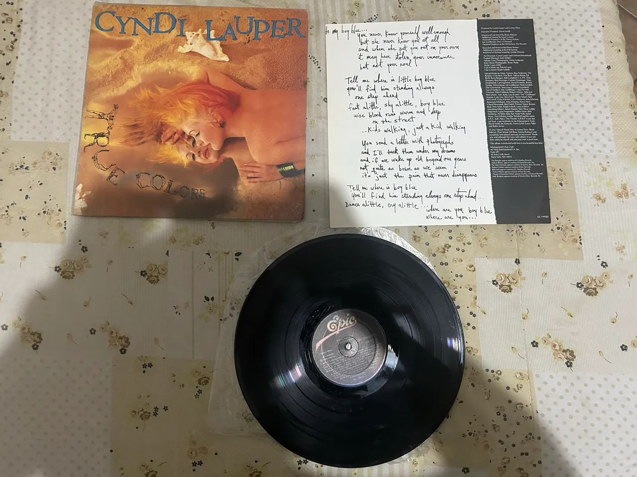 Lp Vinil Cyndi Lauper True Colors 