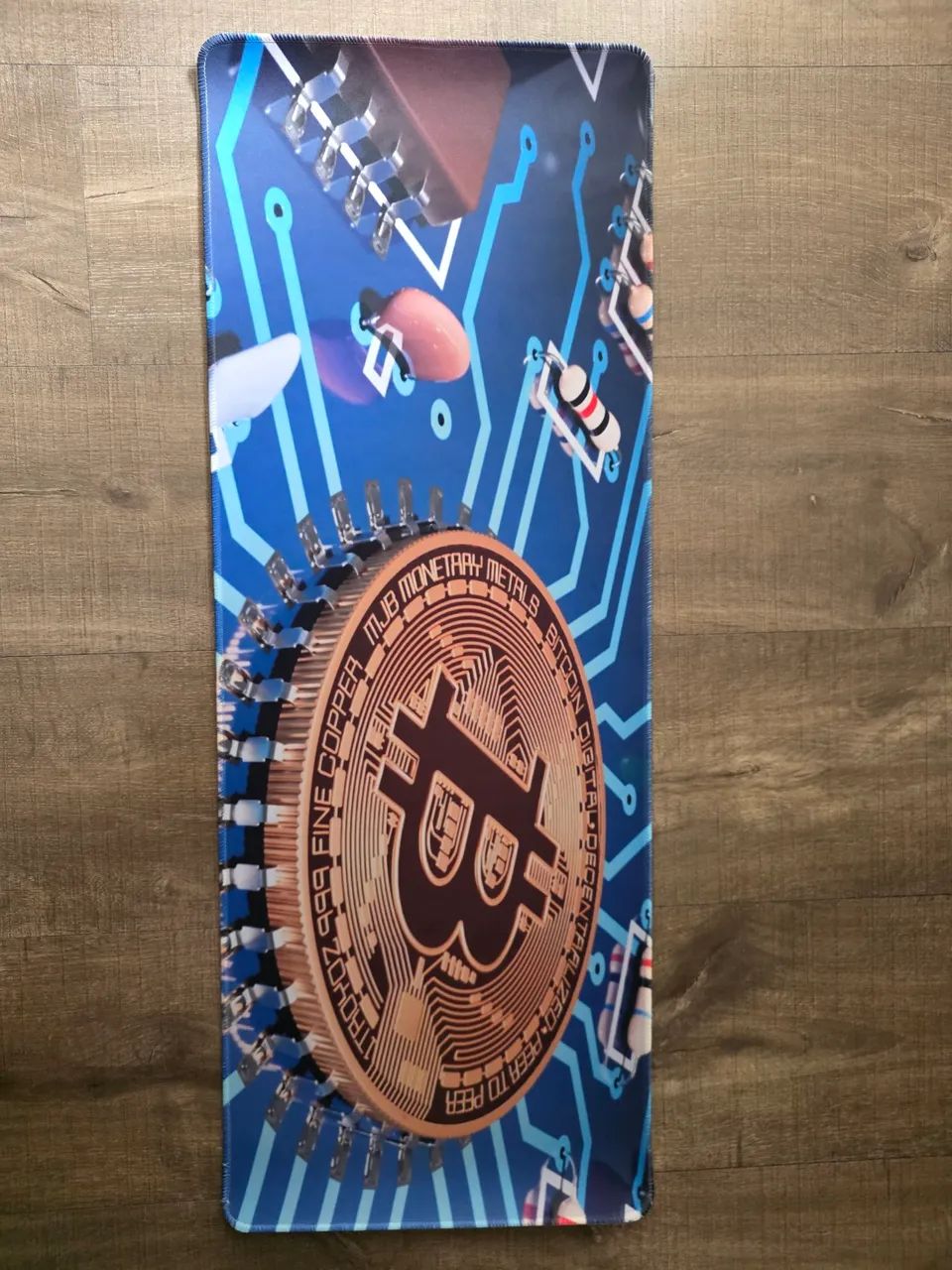 Mousepad 80x40 2mm Btc  - Foto 2