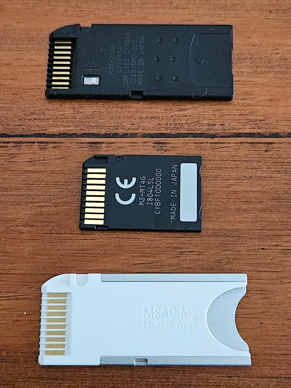 Memory Stick Sony Original e Adaptador Sony - Foto 2