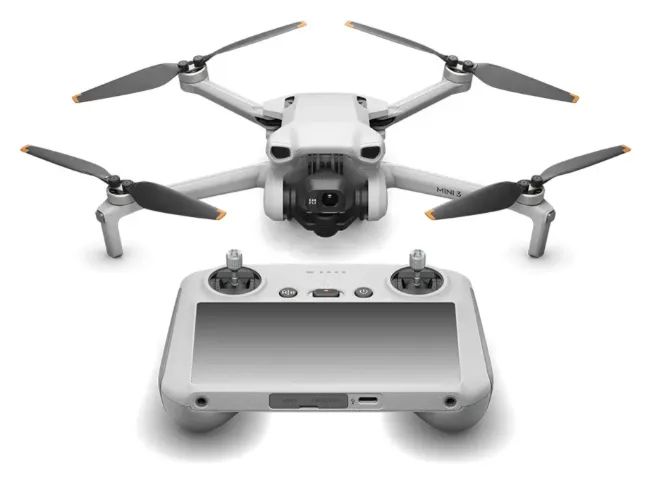 Drone Dji Mini 3 (dji Rc) + Fly More Combo Com Tela - Dji033