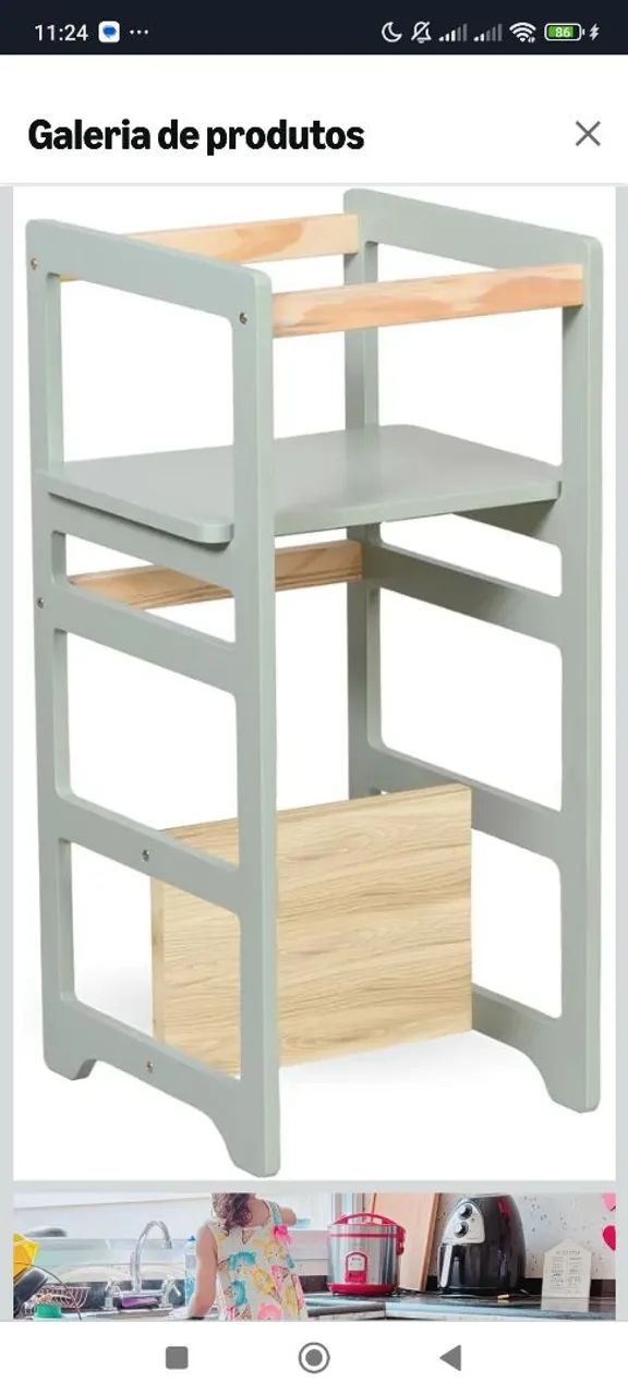 Torre de aprendizagem montessoriana 4 em 1