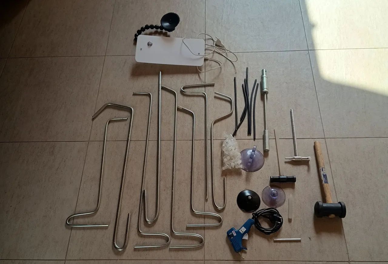 Kit de ferramentas para reparo de amassados de carro