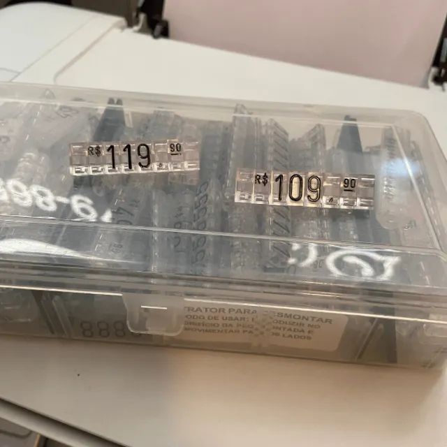 Kit de Preços (+ 2000 Peças) - Cristal com Preto
