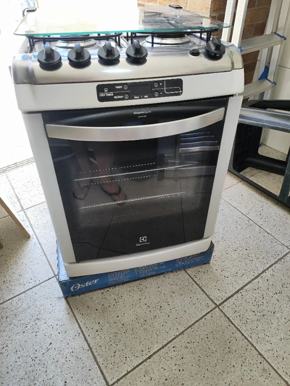 Fogão à gás, 4 bocas - sobrepor - Foto 5