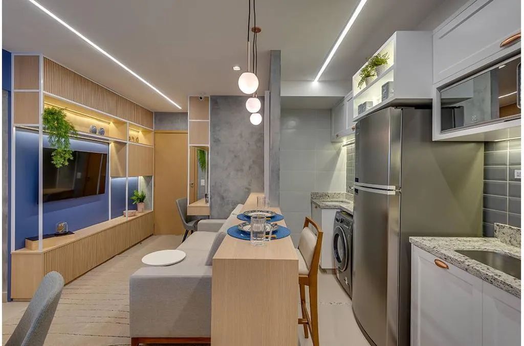 Apartamento para venda possui 58 metros quadrados com 2 quartos - Foto 3