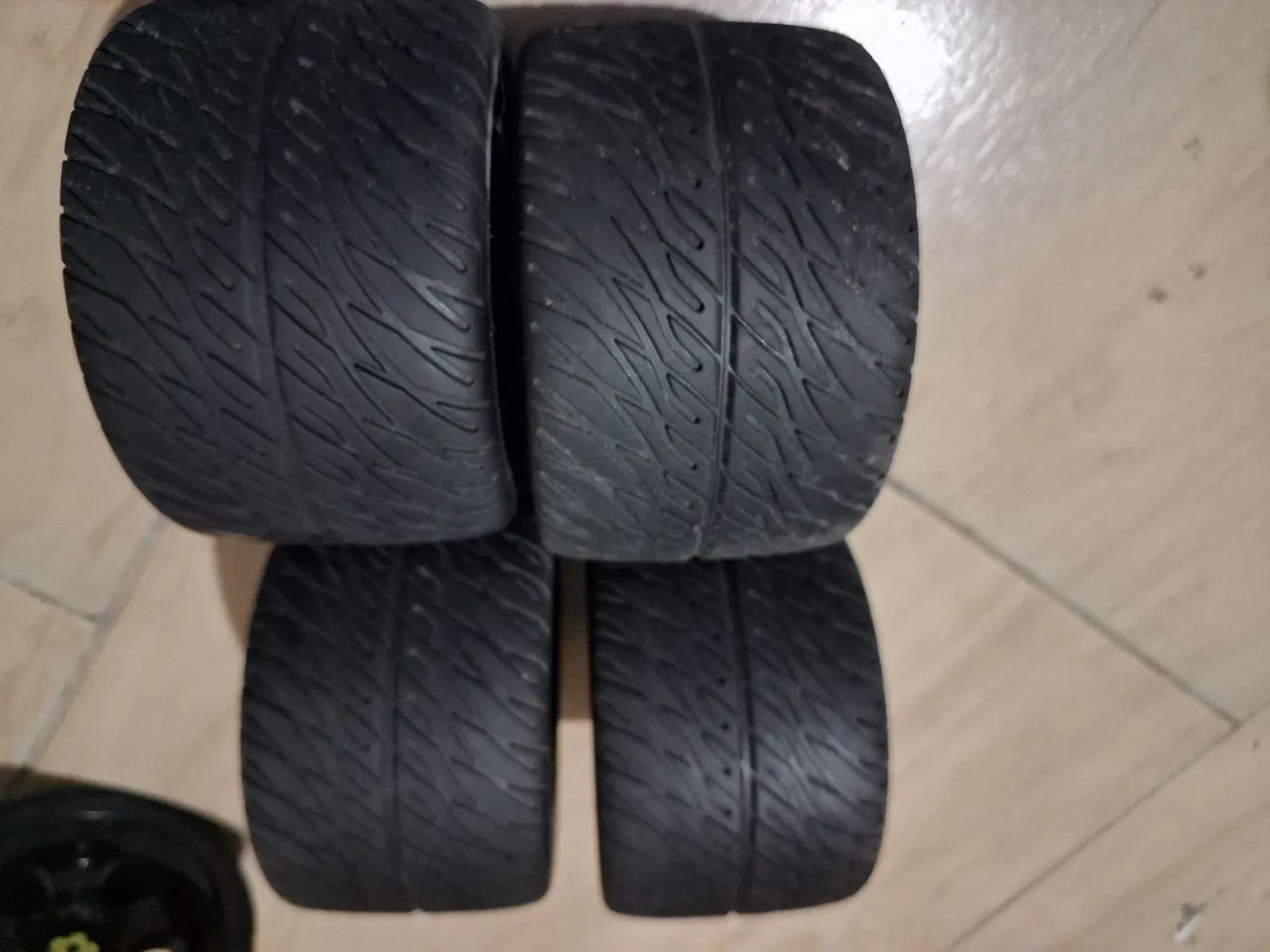 Rc Automodelo jogo de rodas 14mm sem detalhes  - Foto 2