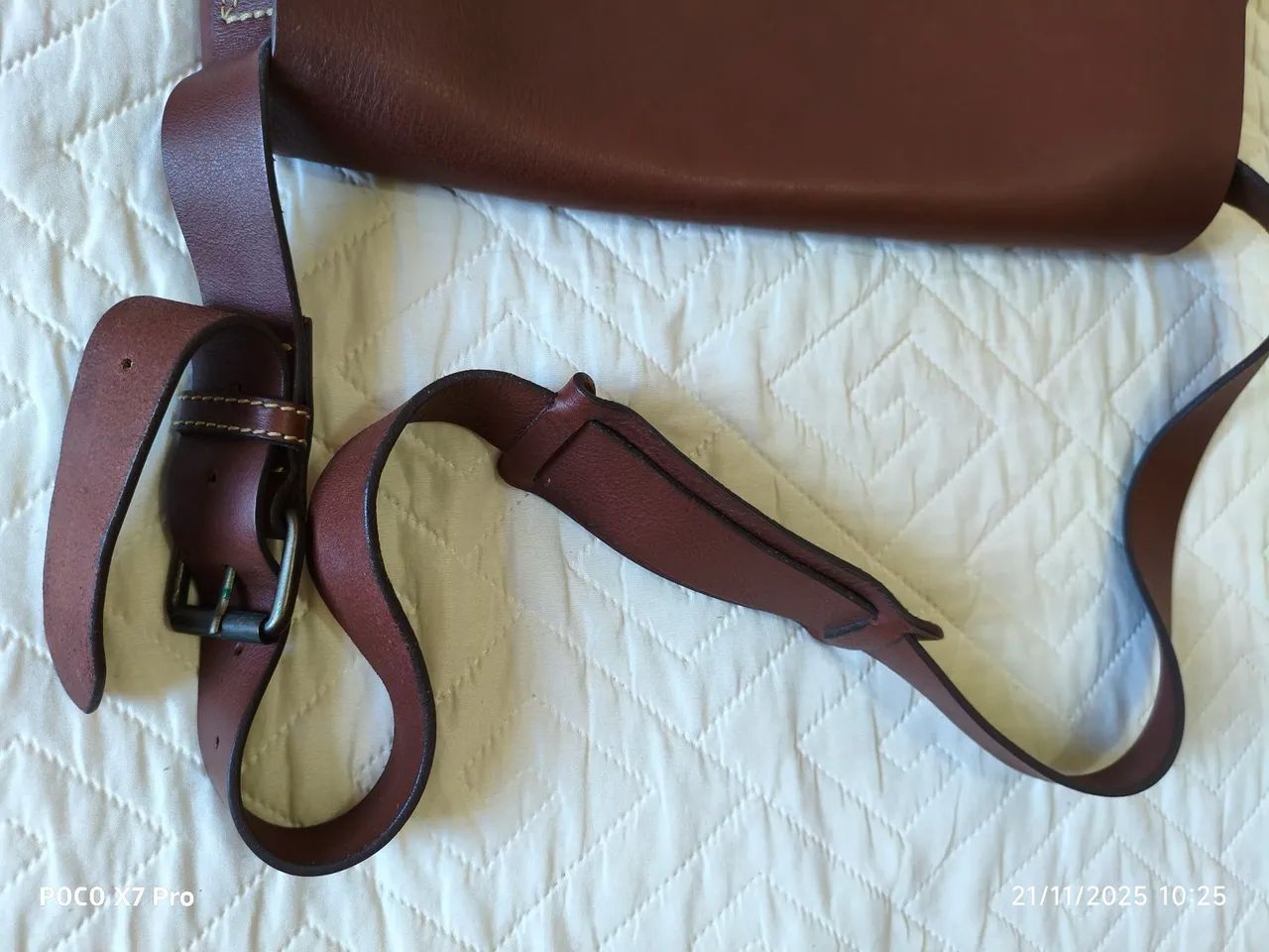 Bolsa Carteiro em Couro Richards  - Foto 2