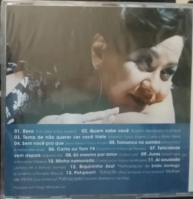 CD-Claudia Telles - Quem Sabe Você - Ano 2009 (CD Lacrado) - Foto 2